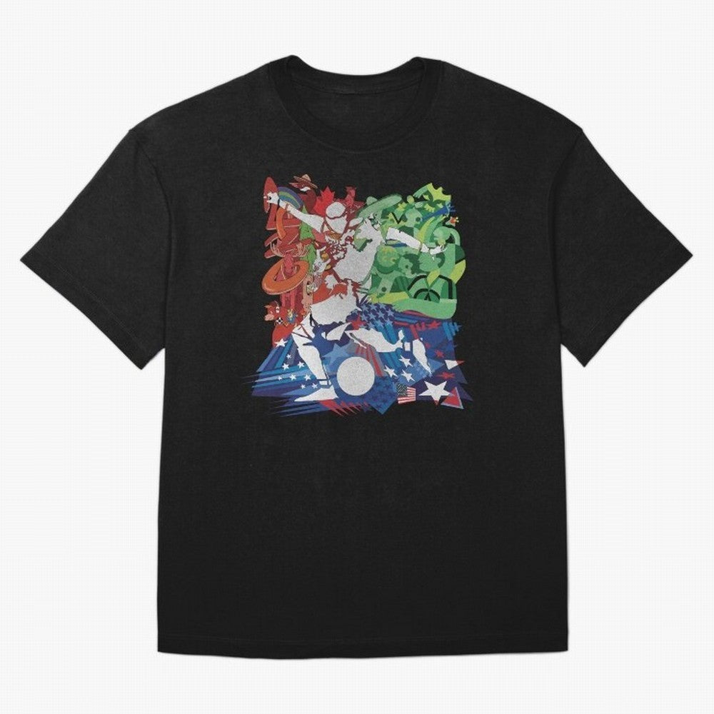 United Pitch: North America 2026 Classic T-Shirt Treasure Global Football Passion for FIFA World Cup 2026 Group Stage, Celebrating Mbappe and Neymar, England, France and Netherlands, Championship Spirit, Famous Goals, Roaring Crowds and