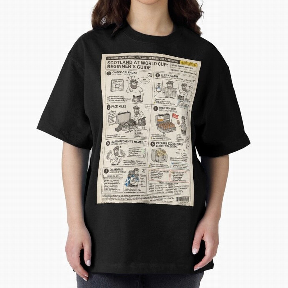 Scotland's Beginners Guide To The World Cup Classic T-Shirt Bring Stadium Energy to FIFA World Cup 2026 USA Canada Mexico Capturing Mbappe, Spain Energy, Football Festival Excitement, Trophy Ambitions, Country Rivalries and Star Player Buzz; Ideal