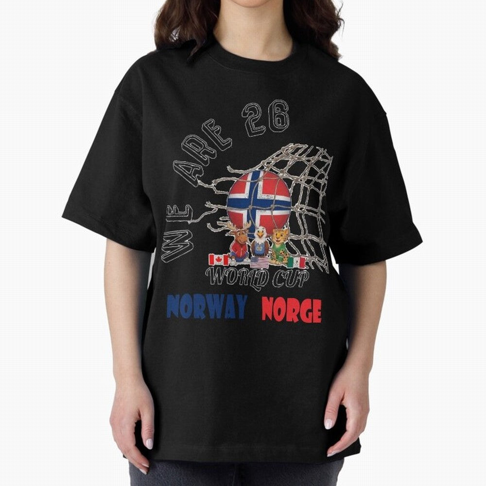 World cup 26 - Norway Classic T-Shirt Bring Retro Soccer Energy to Match Day Hype around FIFA World Cup 2026 USA Canada Mexico, Mbappe, France, Sports Nostalgia, International Competition, Famous Players and Unforgettable Victories; Created for