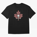Interwoven Maple Leaf Canada Soccer 2026 T-Shirt_83135197 Classic T-Shirt Join the Countdown to FIFA World Cup 2026 USA Canada Mexico for Fans of CR7 and Messi and Portugal, Bringing Championship Spirit, Famous Goals, Roaring Crowds and