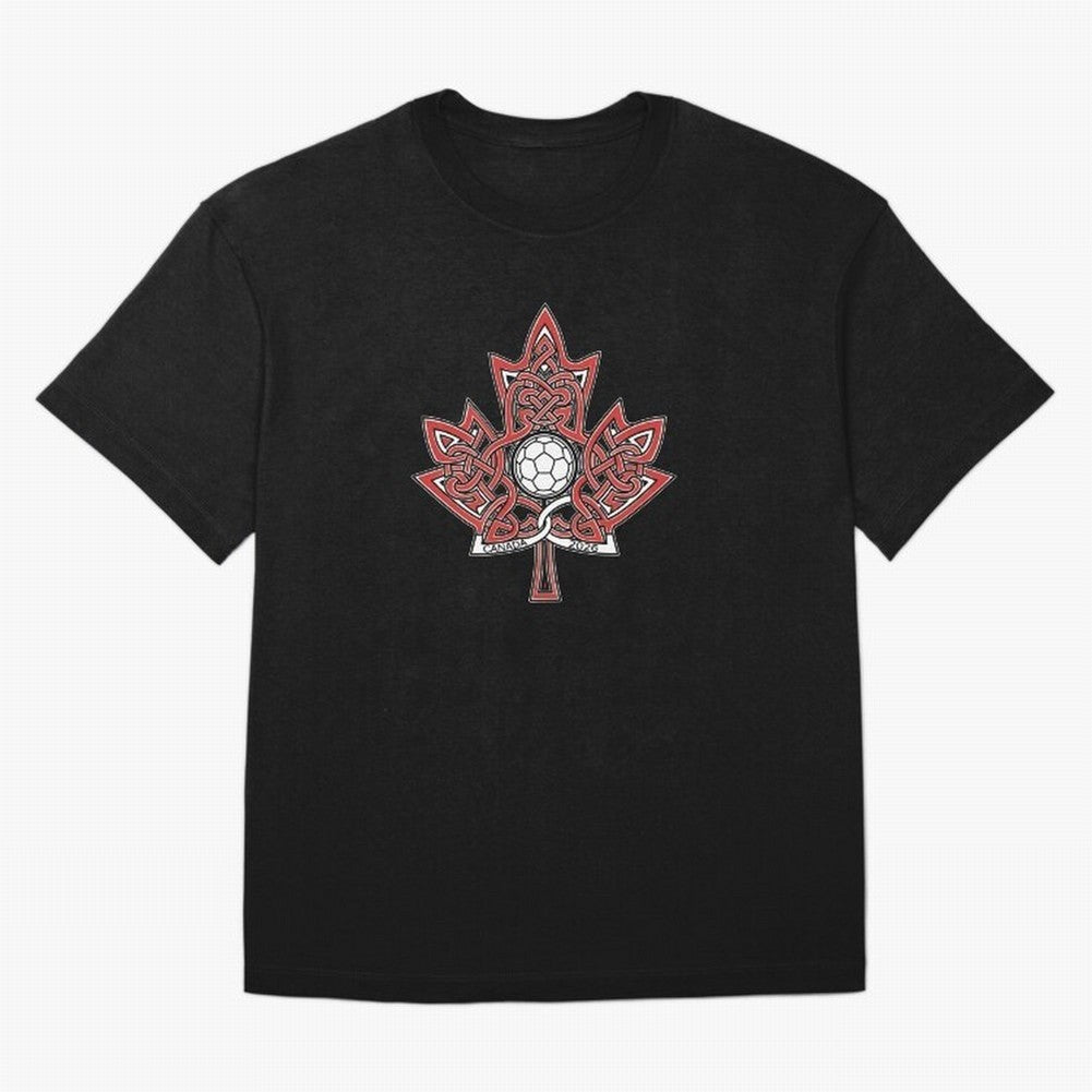 Interwoven Maple Leaf Canada Soccer 2026 T-Shirt_83135197 Classic T-Shirt Bring Home the FIFA World Cup 2026 Group Stage Journey through Haaland Highlights, England Pride, Retro Football Energy, Iconic Rivalries, Trophy Chase Drama and Stadium
