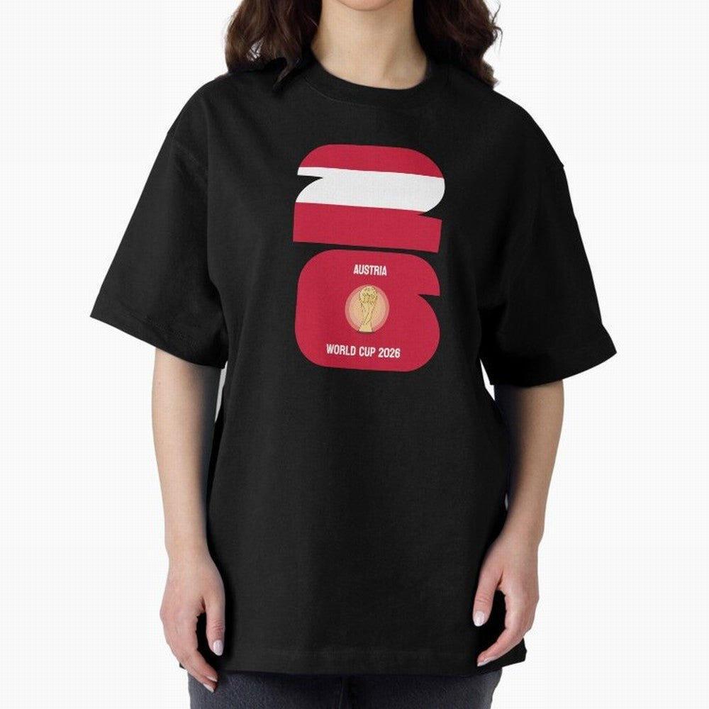 Austria: World Cup 2026 Classic T-Shirt Make Every Kick Count in the FIFA World Cup 2026 USA Canada Mexico Journey through Haaland Highlights, Germany Pride, Championship Spirit, Famous Goals, Roaring Crowds and International Football Unity;