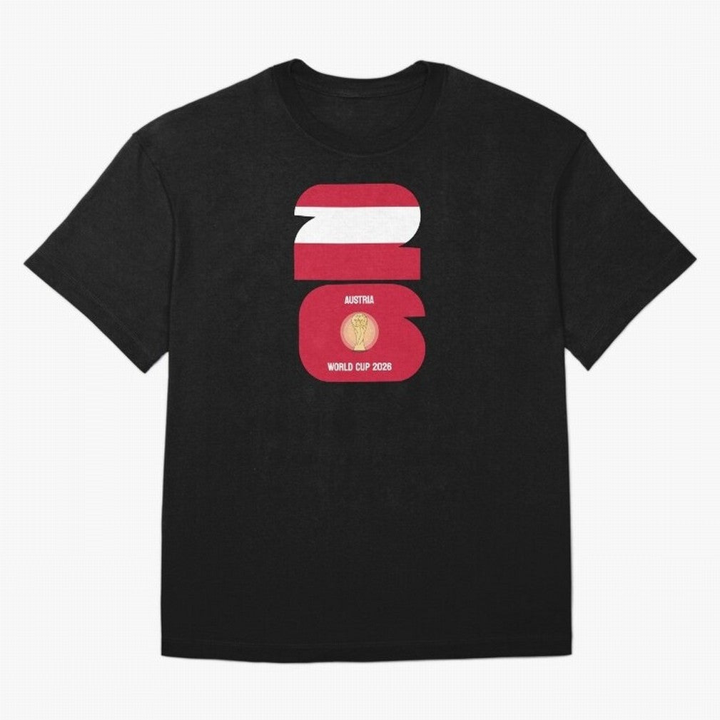 Austria: World Cup 2026 Classic T-Shirt Make Every Kick Count in the FIFA World Cup 2026 USA Canada Mexico Journey through Haaland Highlights, Germany Pride, Championship Spirit, Famous Goals, Roaring Crowds and International Football Unity;