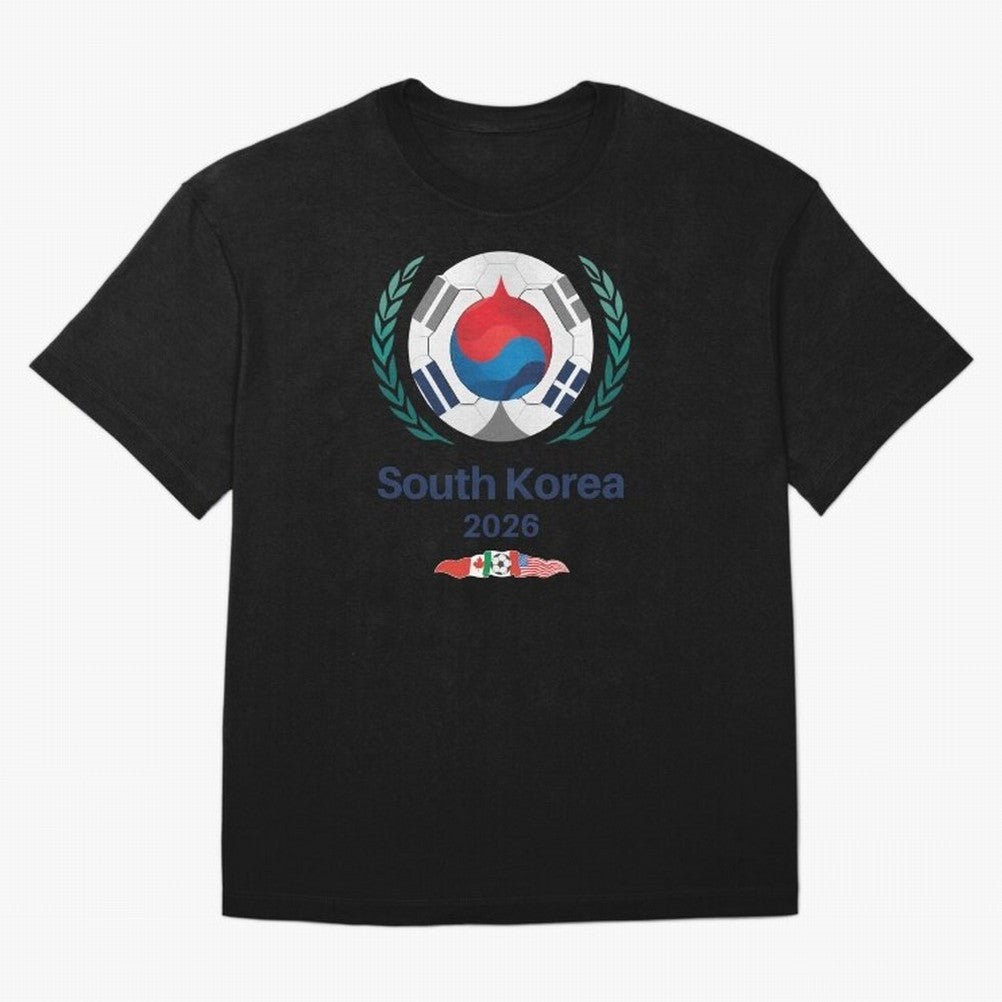 South Korea 2026 Classic T-Shirt Showcase FIFA World Cup 2026 Spirit, Made for Portugal, Spain and Germany, Neymar, Worldwide Fan Energy, Dramatic Goals, Stadium Lights and Championship Celebrations; Made for Die Hard Supporters, Soccer Lovers,