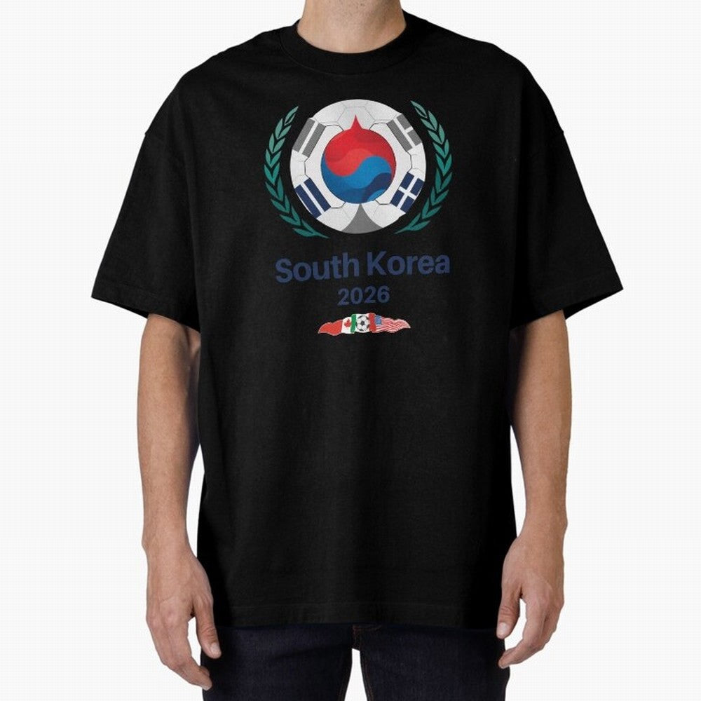 South Korea 2026 Classic T-Shirt Showcase FIFA World Cup 2026 Spirit, Made for Portugal, Spain and Germany, Neymar, Worldwide Fan Energy, Dramatic Goals, Stadium Lights and Championship Celebrations; Made for Die Hard Supporters, Soccer Lovers,