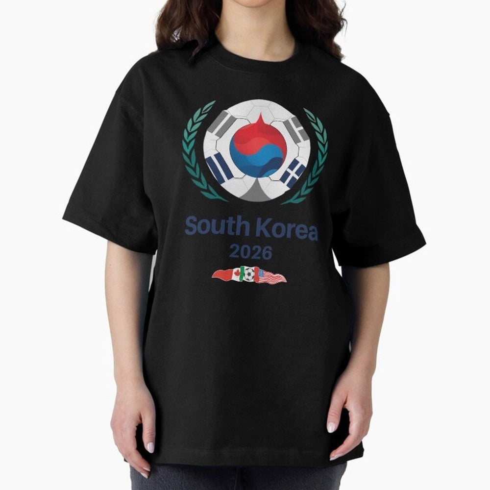 South Korea 2026 Classic T-Shirt Showcase FIFA World Cup 2026 Spirit, Made for Portugal, Spain and Germany, Neymar, Worldwide Fan Energy, Dramatic Goals, Stadium Lights and Championship Celebrations; Made for Die Hard Supporters, Soccer Lovers,