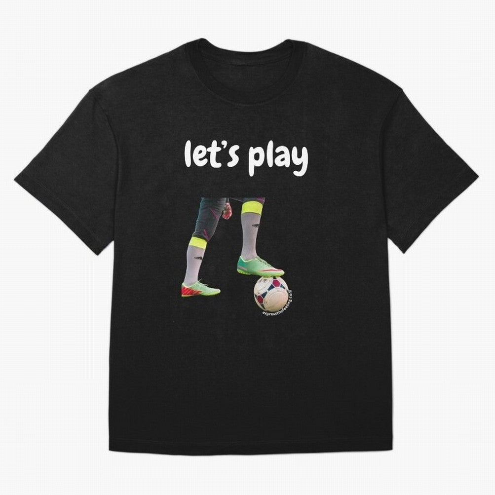 Lets play soccer Classic T-Shirt Capture FIFA World Cup 2026 Group Stage Spirit, with Argentina, France and Brazil, CR7, Goal Celebration Energy, Supporter Heritage, Football Icons and Worldwide Tournament Joy; Perfect for Fans, Collectors, Family