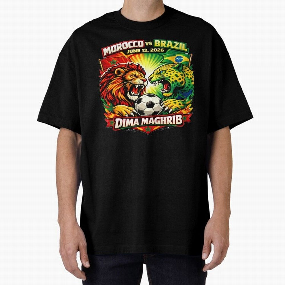 World Cup 2026, Dima Maghrib, June 13, 2026, We Are Morocco, Go Morocco, Morocco vs Brazil, Morocco World Cup 2026, World Morocco, Maghrib Classic T-Shirt Fuel Your Fan Pride for the FIFA World Cup 2026 Group Stage Journey through Haaland