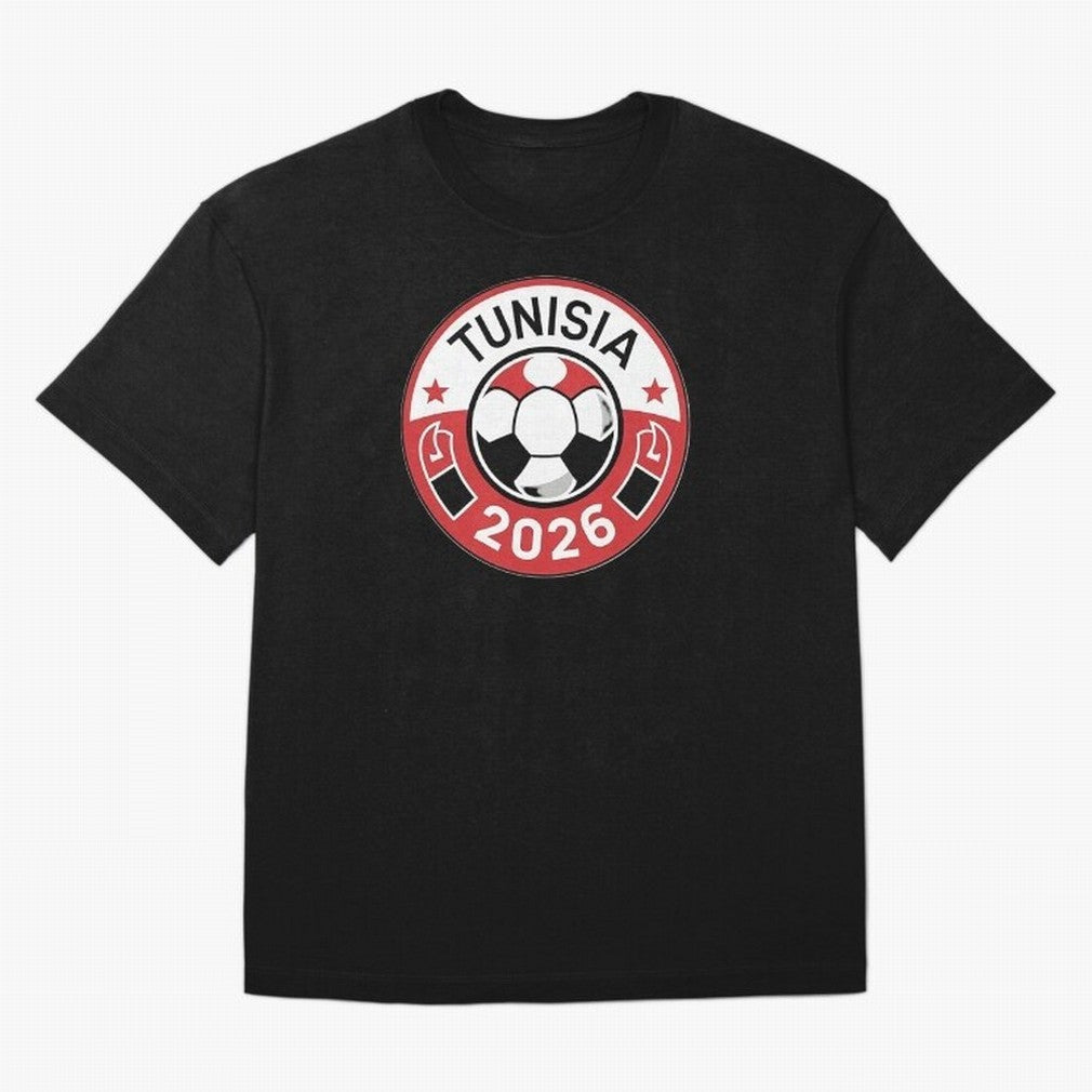 Tunisia WC 2026 Classic T-Shirt Carry the Colors and Pride of the FIFA World Cup 2026 Journey through Mbappe Highlights, Argentina and Brazil Pride, Classic Soccer Heritage, Championship Pressure, Fan Loyalty and International Pride; Ideal for Fans