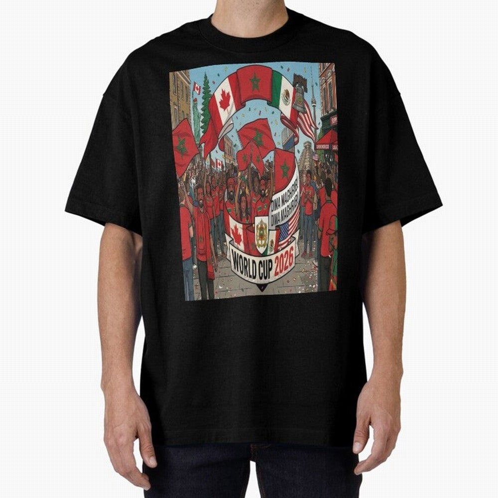 Morocco World Cup 2026 Classic T-Shirt Bring Retro Soccer Energy to FIFA World Cup 2026 USA Canada Mexico Spirit, Inspired by Portugal, Spain and Germany, Mbappe and Neymar, Soccer Culture, Superstar Moments, National Team Dreams and Competitive