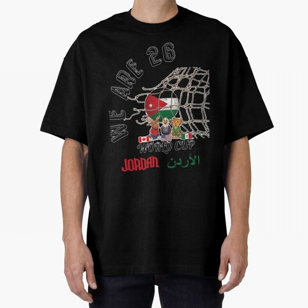 World cup 26 - Jordan Classic T-Shirt Make Your Look Match FIFA World Cup 2026 Group Stage Spirit, Inspired by Argentina, Haaland, Vintage Soccer Flavor, Modern Football Stars, National Flags and Final Night Emotion; Great for Watch Parties, Sports