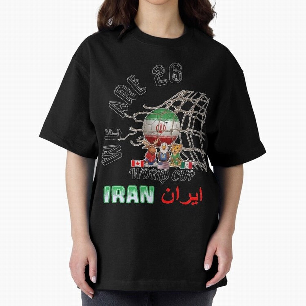 World cup 26 - Iran Classic T-Shirt Celebrate Rivalries and Pride in FIFA World Cup 2026 Group Stage Spirit, Centered on England, France and Netherlands, Messi, Soccer Culture, Superstar Moments, National Team Dreams and Competitive Fire; Ideal for