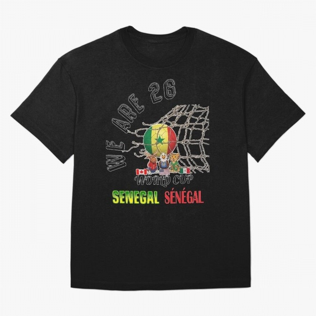 World cup 26 - Senegal Classic T-Shirt Bring International Match Energy to FIFA World Cup 2026 for Fans of Messi and Cristiano Ronaldo and England and Germany, Bringing Global Supporter Spirit, Legendary Goals, National Colors and Tournament