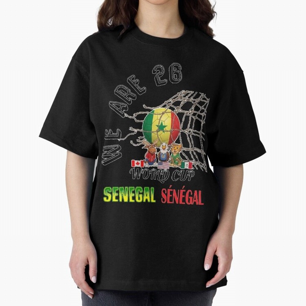 World cup 26 - Senegal Classic T-Shirt Bring International Match Energy to FIFA World Cup 2026 for Fans of Messi and Cristiano Ronaldo and England and Germany, Bringing Global Supporter Spirit, Legendary Goals, National Colors and Tournament