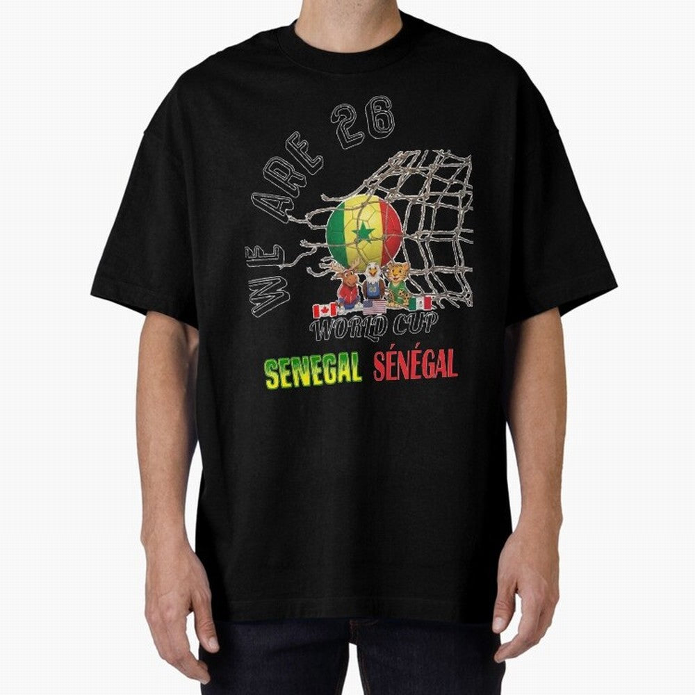 World cup 26 - Senegal Classic T-Shirt Bring International Match Energy to FIFA World Cup 2026 for Fans of Messi and Cristiano Ronaldo and England and Germany, Bringing Global Supporter Spirit, Legendary Goals, National Colors and Tournament
