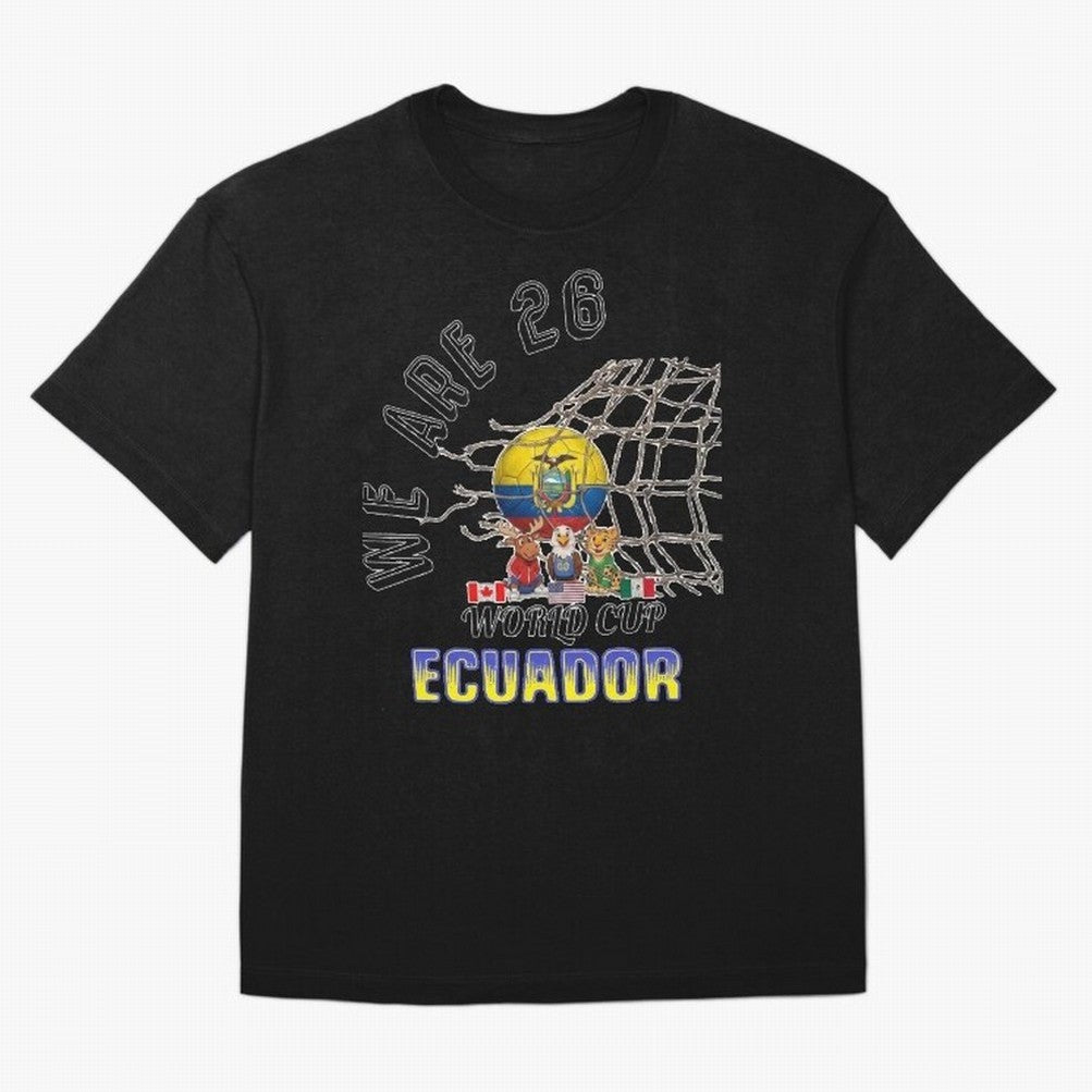 World cup 26 - Ecuador Classic T-Shirt Show Your Tournament Heart for Match Day Hype around FIFA World Cup 2026 Group Stage, Cristiano Ronaldo, Portugal, Football History, Final Match Energy, Crowd Noise and Once in a Lifetime Moments; Created for