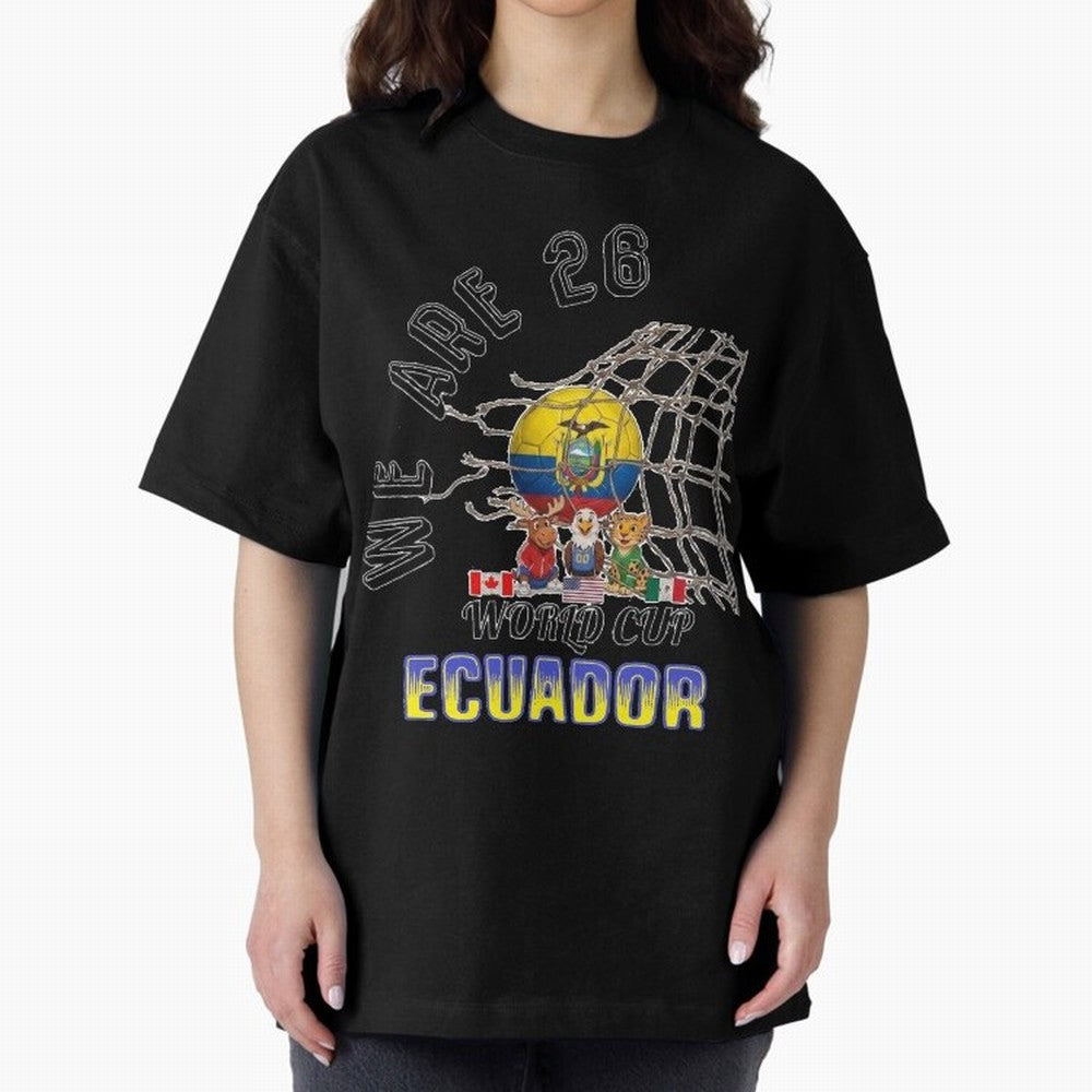 World cup 26 - Ecuador Classic T-Shirt Show Your Tournament Heart for Match Day Hype around FIFA World Cup 2026 Group Stage, Cristiano Ronaldo, Portugal, Football History, Final Match Energy, Crowd Noise and Once in a Lifetime Moments; Created for