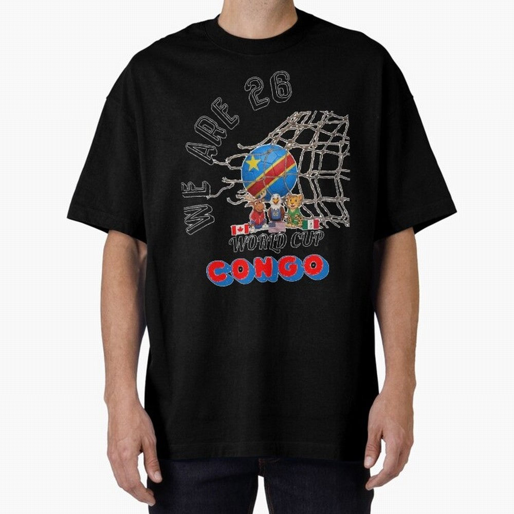 World cup 26 - Congo Classic T-Shirt Share the Excitement of FIFA World Cup 2026 Group Stage for Fans of Haaland and Mbappe and Spain and Netherlands, Bringing Fan Favorite Moments, National Team Passion, Big Match Drama and Soccer History; Created