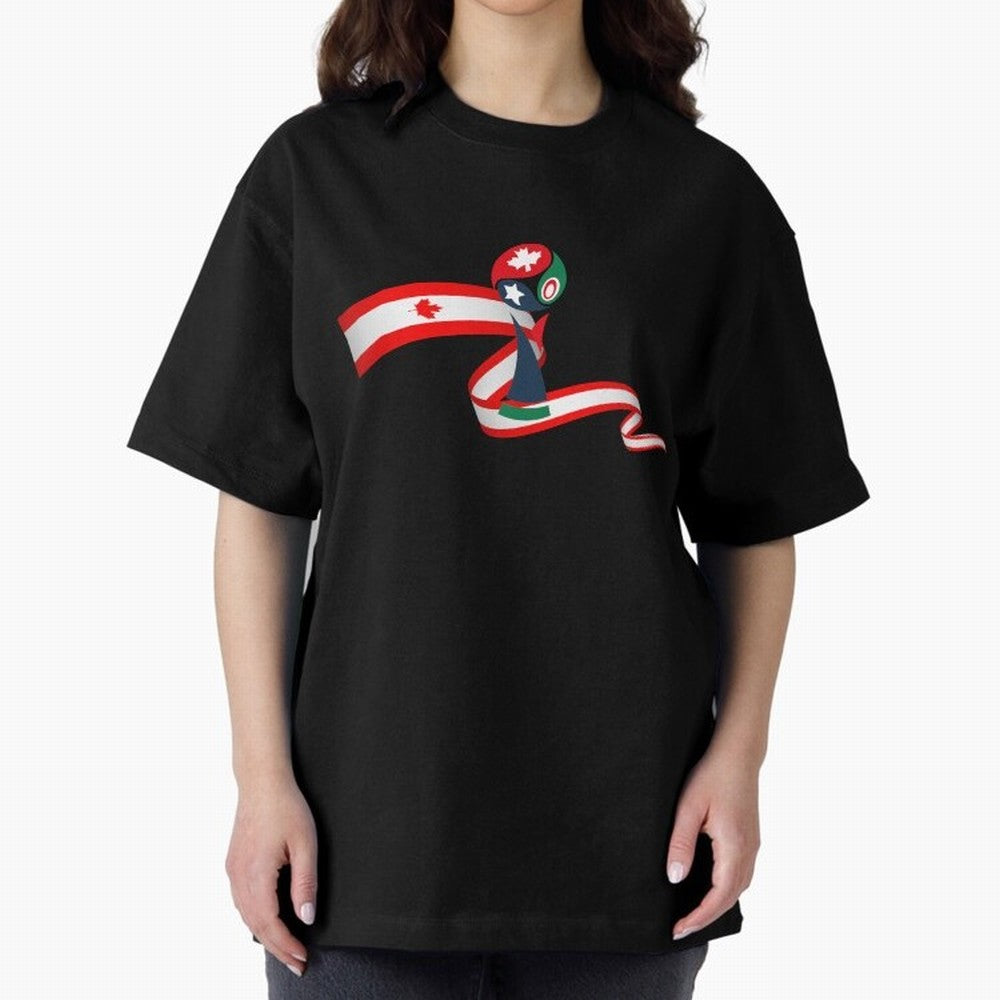 World Cup 2026 Team Canada Classic T-Shirt Turn Up for FIFA World Cup 2026 Built around Messi and Cristiano Ronaldo, Argentina and Brazil Energy, Goal Celebration Energy, Supporter Heritage, Football Icons and Worldwide Tournament Joy; Made for Die
