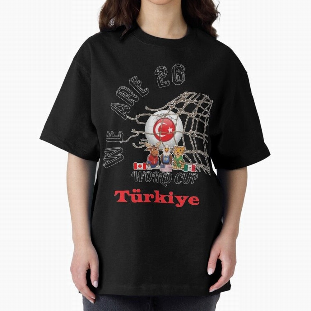World cup 26 - Turkiye Classic T-Shirt Capture Global Football Passion for FIFA World Cup 2026, Made for Mbappe and Neymar, Spain, Tournament Hype, Historic Matchups, Family Viewing Parties and Global Sports Pride; Great for Supporters Who Love