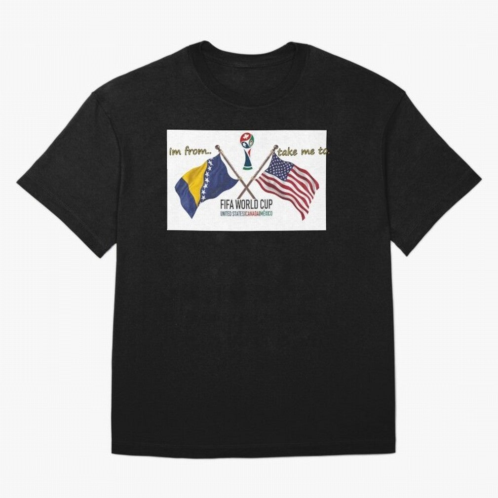 Bosnia and Herzegovina Classic T-Shirt Show Fan Pride Across FIFA World Cup 2026 Centered on CR7 and Messi, Portugal, Spain and Germany Energy, Game Day Rituals, Football Legends, Country Pride and the Road to the Final; Perfect for Fans,