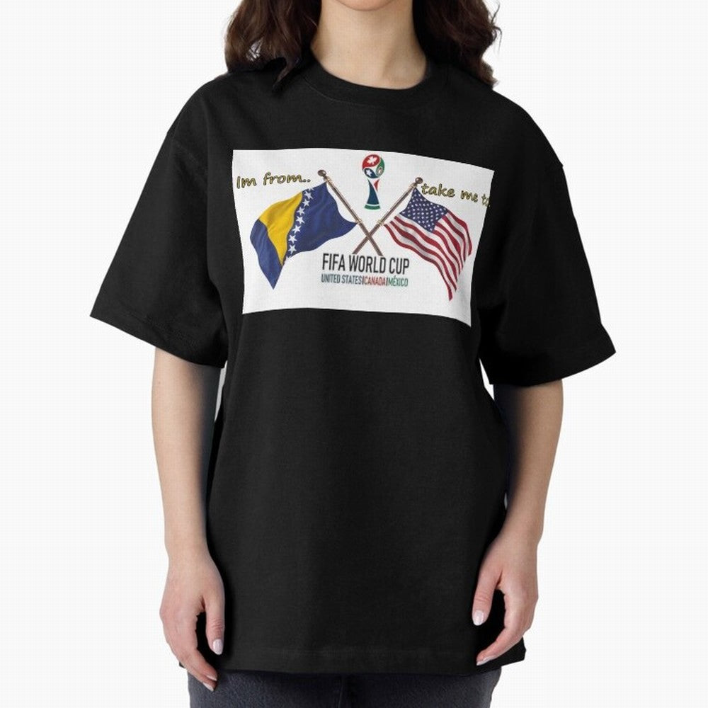 Bosnia and Herzegovina Classic T-Shirt Show Fan Pride Across FIFA World Cup 2026 Centered on CR7 and Messi, Portugal, Spain and Germany Energy, Game Day Rituals, Football Legends, Country Pride and the Road to the Final; Perfect for Fans,