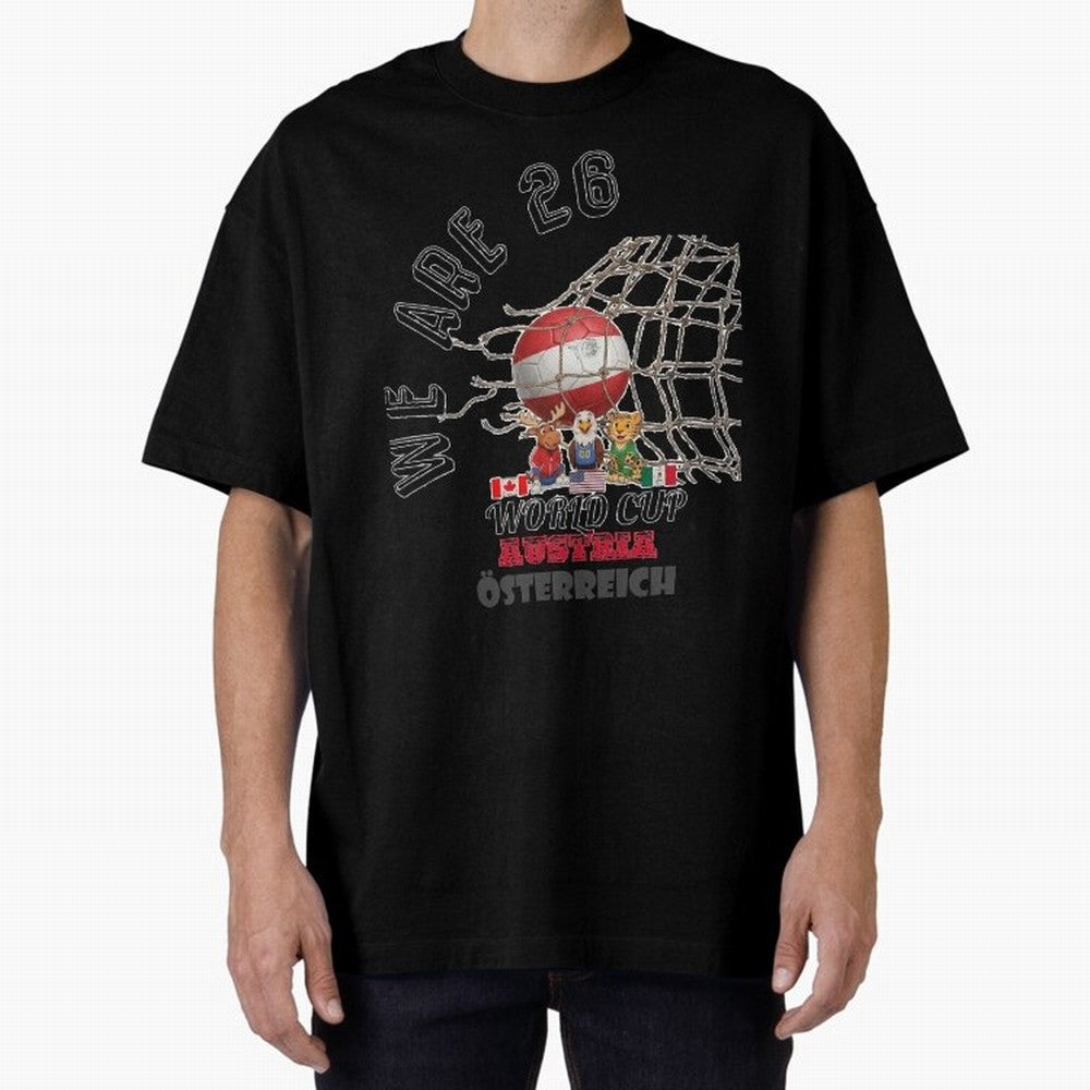 World cup 26 - Austria Classic T-Shirt Bring a Vintage Feel to Global Football Passion for FIFA World Cup 2026, Filled with Messi, Argentina and Brazil, Football Passion, Legendary Performances, Festival Vibes and Supporter Community; Built for