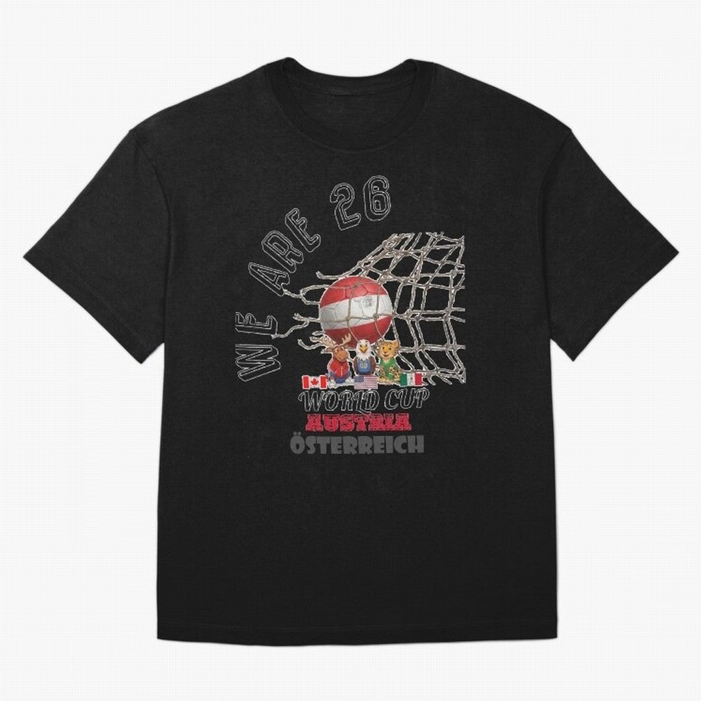 World cup 26 - Austria Classic T-Shirt Bring a Vintage Feel to Global Football Passion for FIFA World Cup 2026, Filled with Messi, Argentina and Brazil, Football Passion, Legendary Performances, Festival Vibes and Supporter Community; Built for