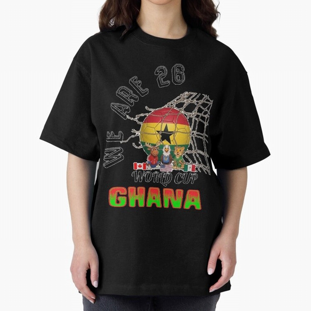 World cup 26 - Ghana Classic T-Shirt Celebrate the FIFA World Cup 2026 Journey through Mbappe and Neymar Highlights, Brazil, Portugal and Argentina Pride, Match Day Excitement, Supporter Culture, Golden Goals and Global Football Passion; Built for