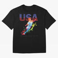 USA CAN MEX 26 Football Shirt | Color Splash International Fan Tee Classic T-Shirt Bring FIFA World Cup 2026 Group Stage for Fans of Cristiano Ronaldo and Spain and Netherlands, Bringing Retro Football Energy, Iconic Rivalries, Trophy Chase Drama