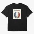 Go France Soccer Ball Flag | French Football Fan Graphic Tee Classic T-Shirt Bring Stadium Energy to the FIFA World Cup 2026 Group Stage Journey through Mbappe Highlights, Argentina and Brazil Pride, Vintage Soccer Flavor, Modern Football Stars,