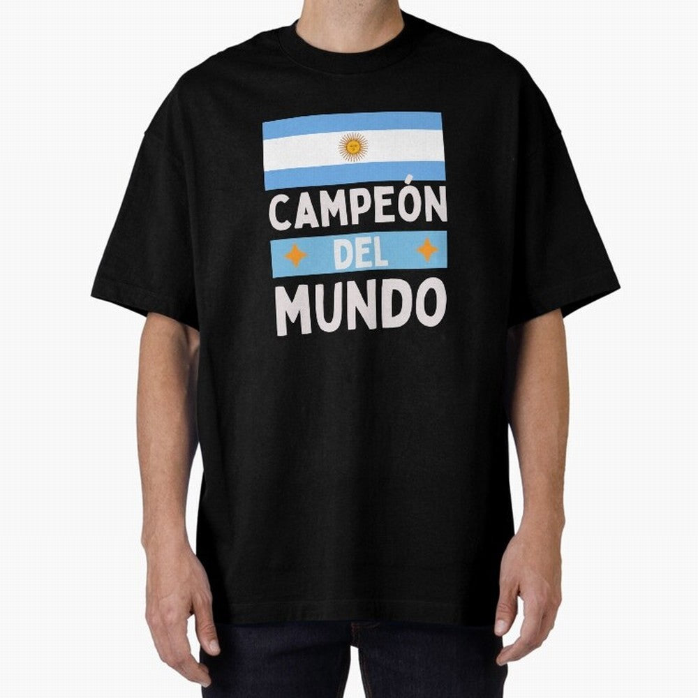 Argentina Campe¨®n del Mundo Classic T-Shirt Celebrate the Biggest Stage of the FIFA World Cup 2026 Group Stage Journey through Messi, Neymar and Mbappe Highlights, England and Germany Pride, Worldwide Fan Energy, Dramatic Goals, Stadium Lights and