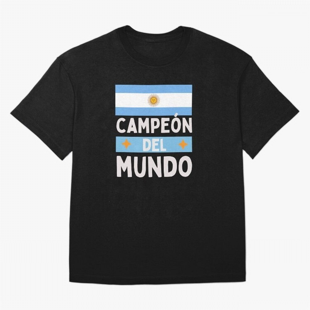 Argentina Campe¨®n del Mundo Classic T-Shirt Celebrate the Biggest Stage of the FIFA World Cup 2026 Group Stage Journey through Messi, Neymar and Mbappe Highlights, England and Germany Pride, Worldwide Fan Energy, Dramatic Goals, Stadium Lights and