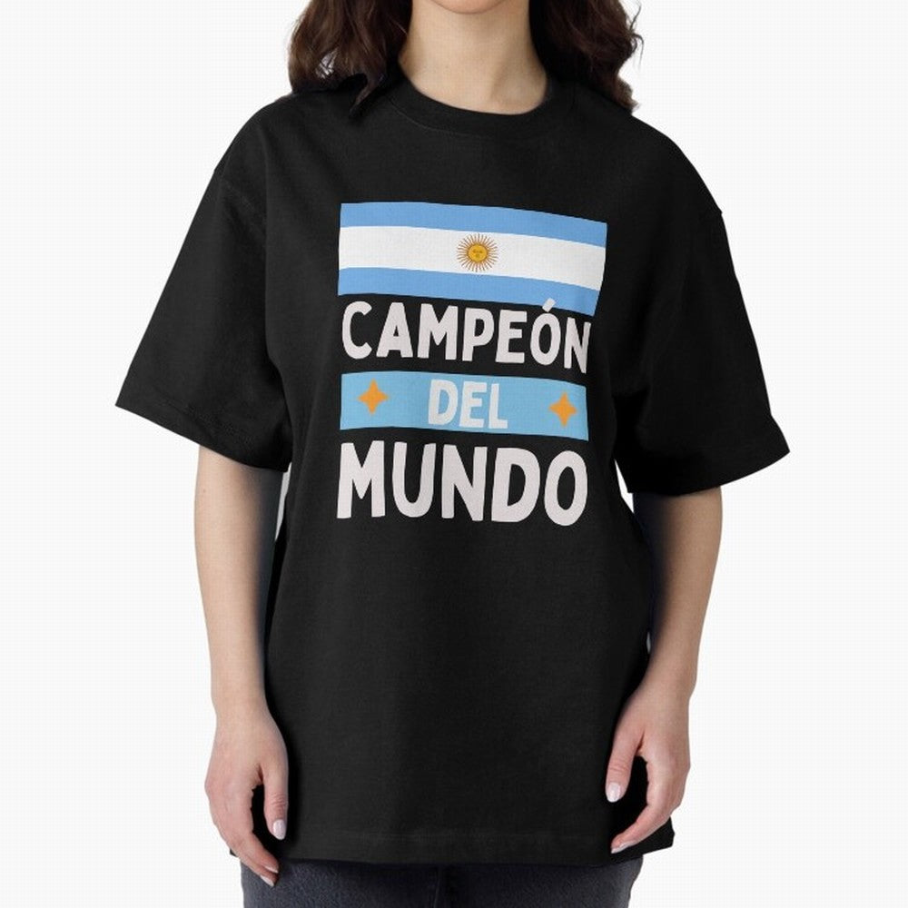 Argentina Campe¨®n del Mundo Classic T-Shirt Celebrate the Biggest Stage of the FIFA World Cup 2026 Group Stage Journey through Messi, Neymar and Mbappe Highlights, England and Germany Pride, Worldwide Fan Energy, Dramatic Goals, Stadium Lights and