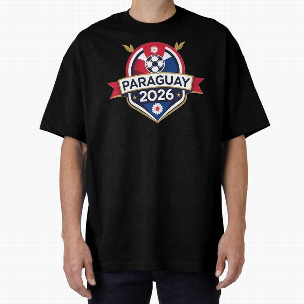 Paraguay WC2026 Classic T-Shirt Experience the Global Stage of FIFA World Cup 2026 Group Stage Driven by Messi and Cristiano Ronaldo, France and Portugal Energy, Football Passion, Legendary Performances, Festival Vibes and Supporter Community;