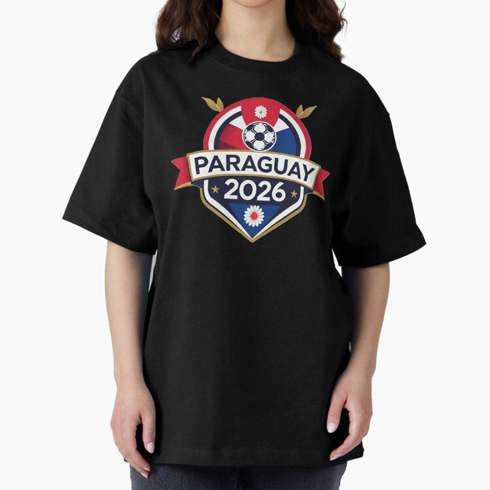 Paraguay WC2026 Classic T-Shirt Experience the Global Stage of FIFA World Cup 2026 Group Stage Driven by Messi and Cristiano Ronaldo, France and Portugal Energy, Football Passion, Legendary Performances, Festival Vibes and Supporter Community;