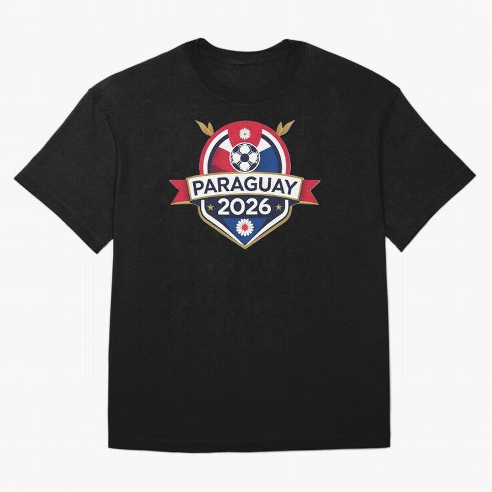 Paraguay WC2026 Classic T-Shirt Experience the Global Stage of FIFA World Cup 2026 Group Stage Driven by Messi and Cristiano Ronaldo, France and Portugal Energy, Football Passion, Legendary Performances, Festival Vibes and Supporter Community;