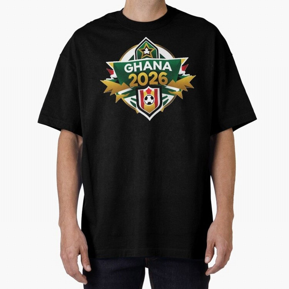 Ghana WC 2026 Classic T-Shirt Follow Every Goal of FIFA World Cup 2026 Group Stage Spirit, Featuring Germany, CR7, Classic Soccer Heritage, Championship Pressure, Fan Loyalty and International Pride; Ideal for Fans Who Follow Messi, Cristiano