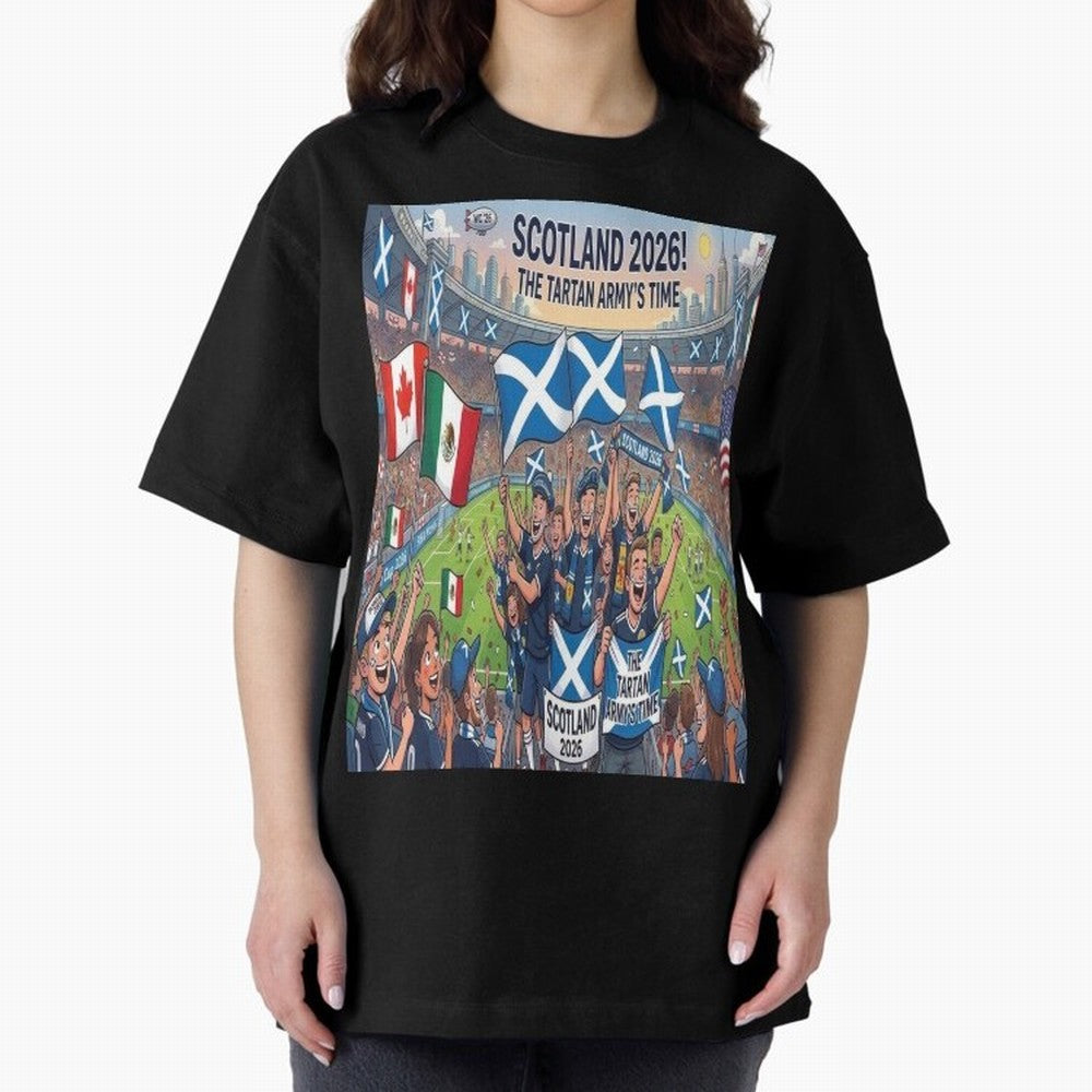 Scotland World Cup 2026 - Stadium Classic T-Shirt Build Global Football Passion for FIFA World Cup 2026 Group Stage, Made for Messi, France, Football Festival Excitement, Trophy Ambitions, Country Rivalries and Star Player Buzz; Perfect for
