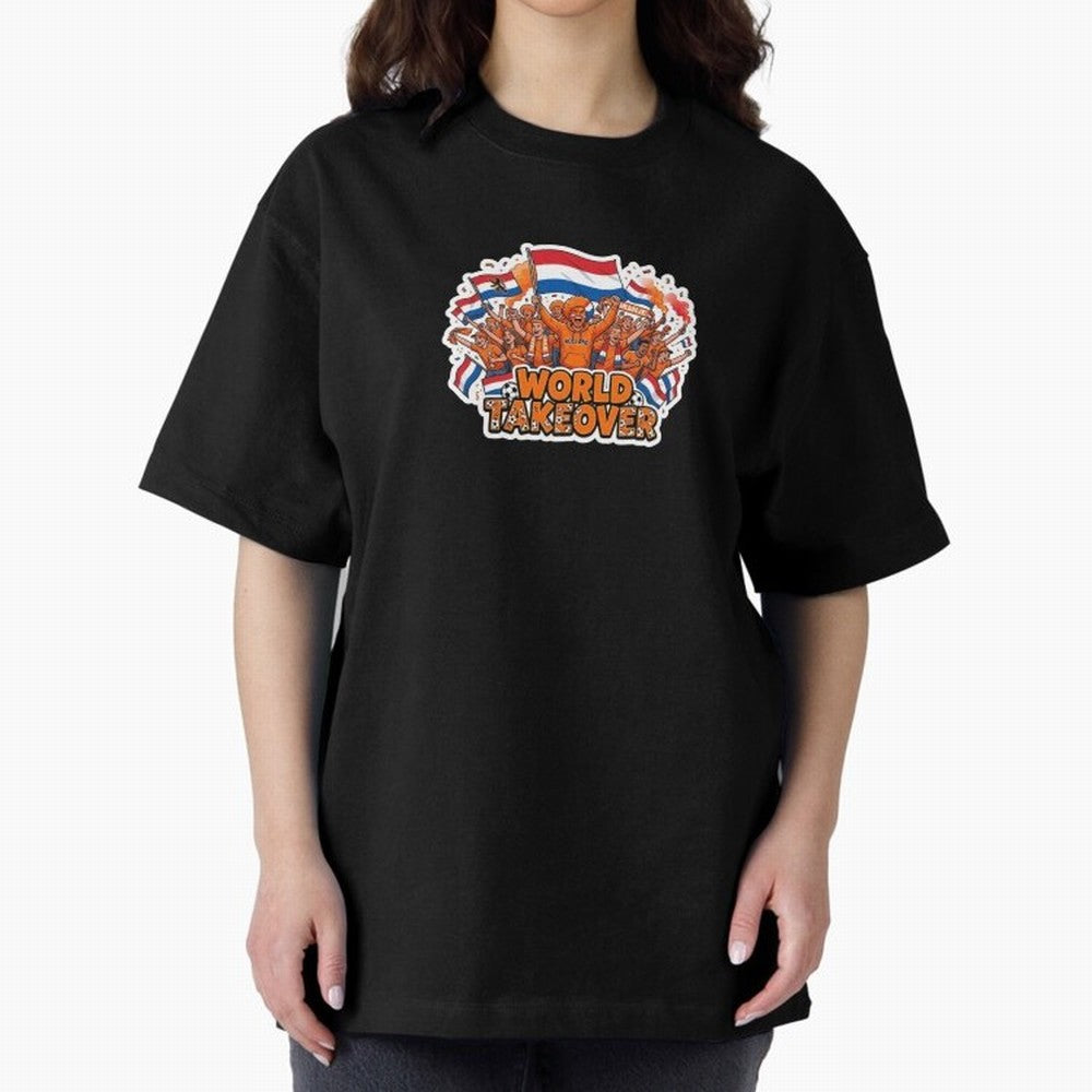Netherlands Soccer Fans Orange Power Sticker 2026 Football Supporters Classic T-Shirt Stand Proud for FIFA World Cup 2026 for Fans of CR7 and Germany, Bringing Supporter Pride, Iconic Celebrations, Legendary Names and Global Match Day Energy; Made