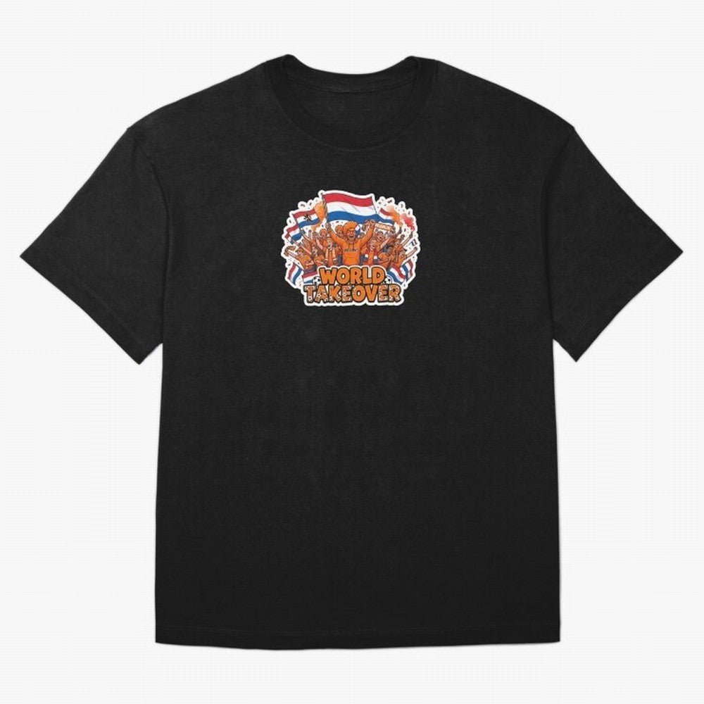 Netherlands Soccer Fans Orange Power Sticker 2026 Football Supporters Classic T-Shirt Stand Proud for FIFA World Cup 2026 for Fans of CR7 and Germany, Bringing Supporter Pride, Iconic Celebrations, Legendary Names and Global Match Day Energy; Made
