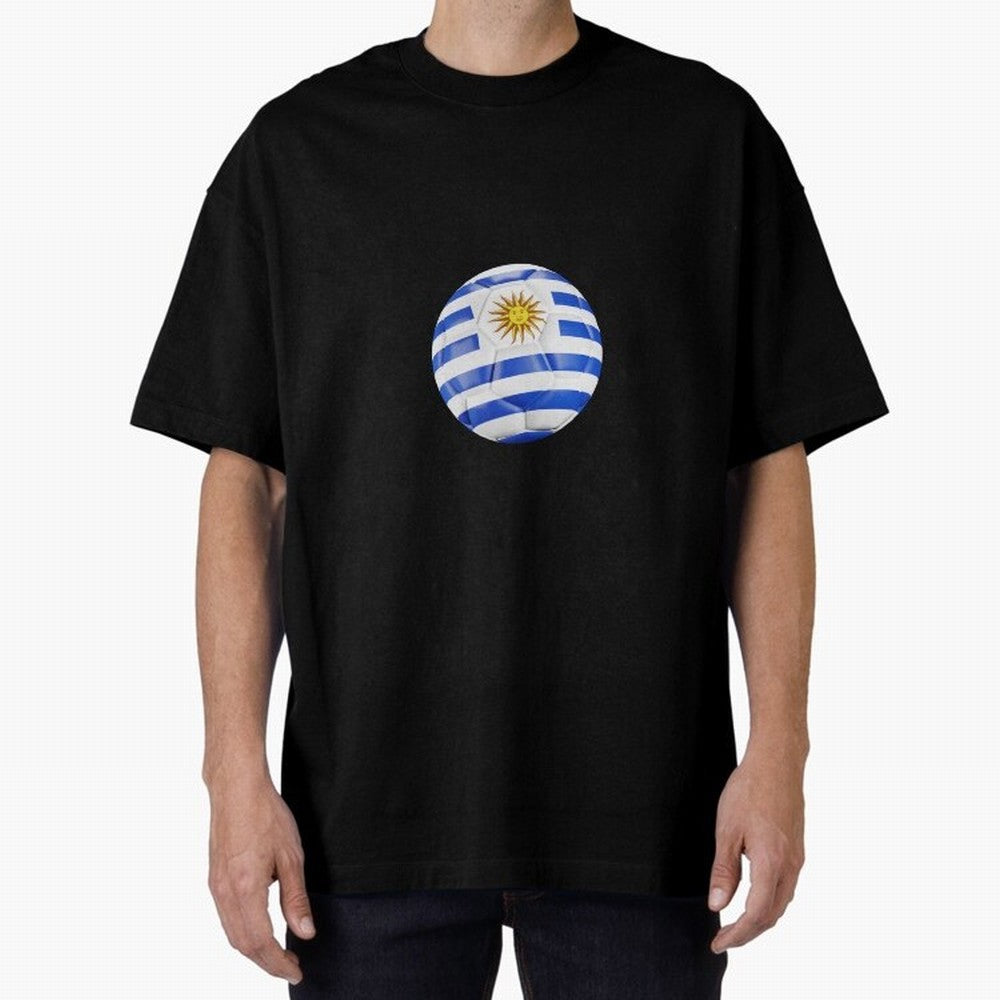 Uruguay Ball Classic T-Shirt Follow the Final Road of the FIFA World Cup 2026 Group Stage Journey through Neymar Highlights, Brazil Pride, Soccer Culture, Superstar Moments, National Team Dreams and Competitive Fire; Ideal for Passionate Fans Who
