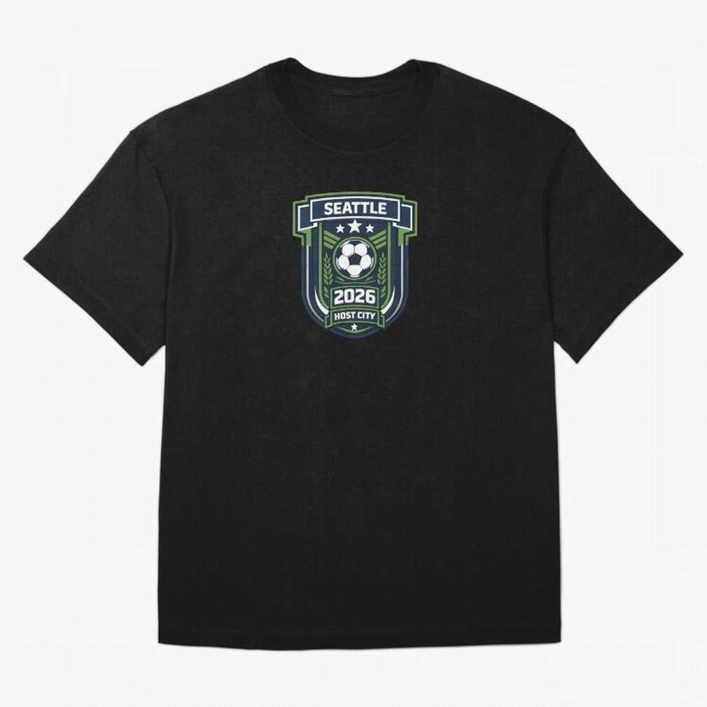 Seattle Host City World Cup 2026 Classic T-Shirt Carry the FIFA World Cup 2026 Group Stage Journey through Neymar, Haaland and Cristiano Ronaldo Highlights, France Pride, Goal Celebration Energy, Supporter Heritage, Football Icons and Worldwide