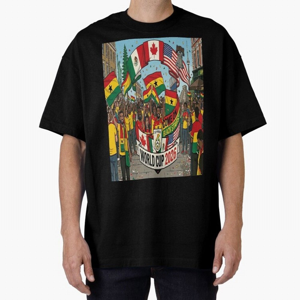 Ghana World Cup 2026 Classic T-Shirt Stand Out with Spirit from the FIFA World Cup 2026 Group Stage Journey through Neymar Highlights, Spain and Netherlands Pride, Classic Soccer Heritage, Championship Pressure, Fan Loyalty and International Pride;