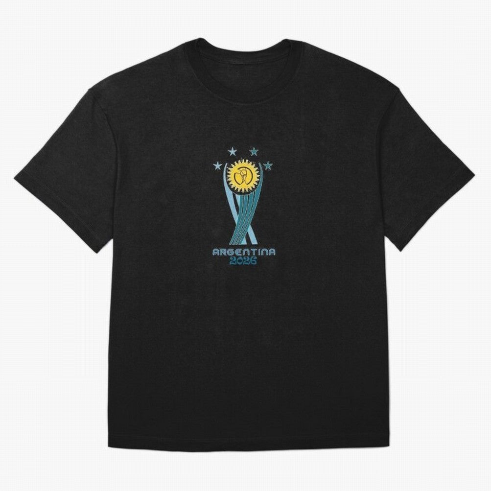 Argentina 2026 Football World Cup Emblem T-Shirt Classic T-Shirt Celebrate Global Passion for Global Football Passion for FIFA World Cup 2026, Driven by Neymar, Haaland and Cristiano Ronaldo, Brazil, Football Passion, Legendary Performances,