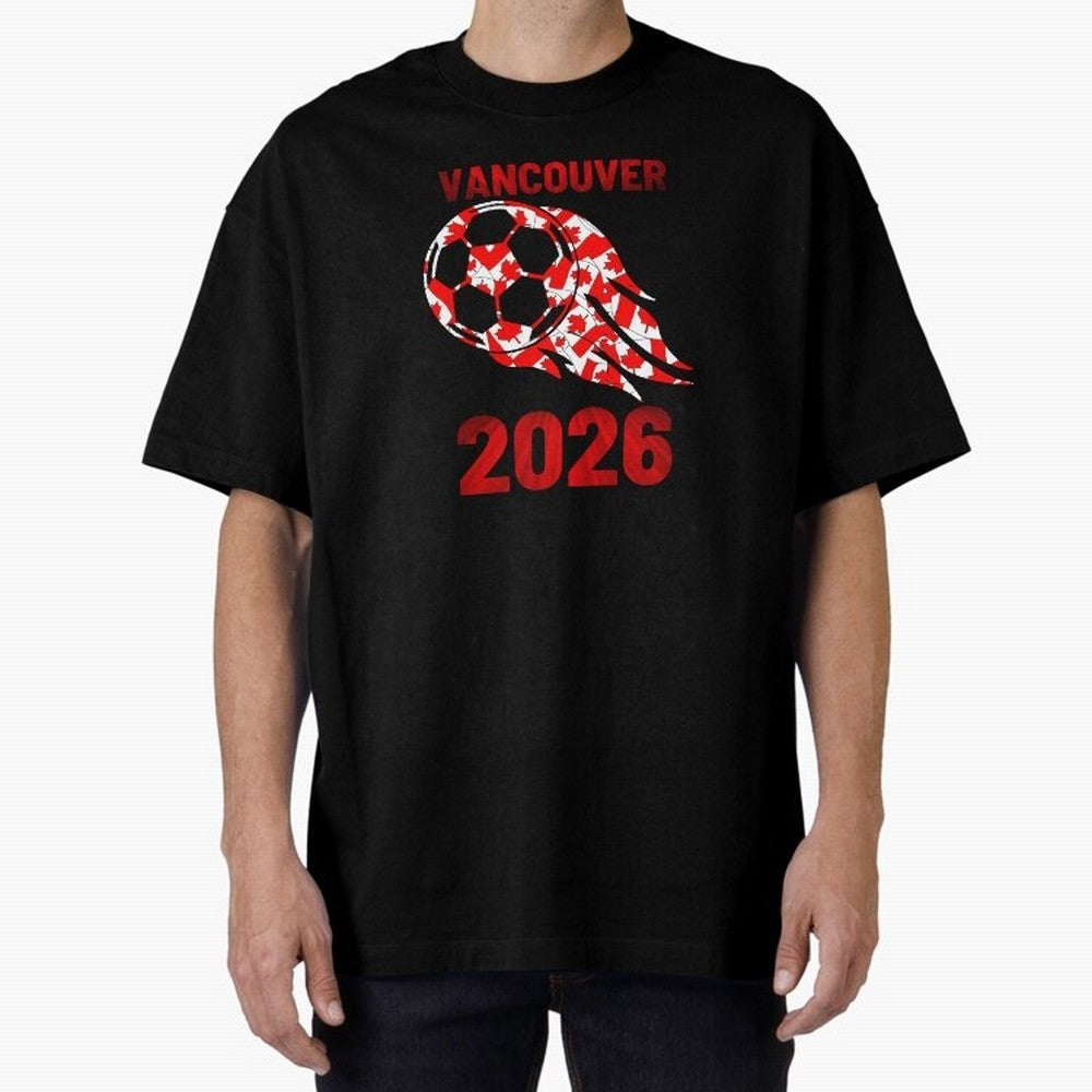 Vancouver Canada 2026 World Cup Soccer #8 Classic T-Shirt Keep Football History Alive during Match Day Hype around FIFA World Cup 2026 Group Stage, Haaland, Argentina and Brazil, Global Supporter Spirit, Legendary Goals, National Colors and