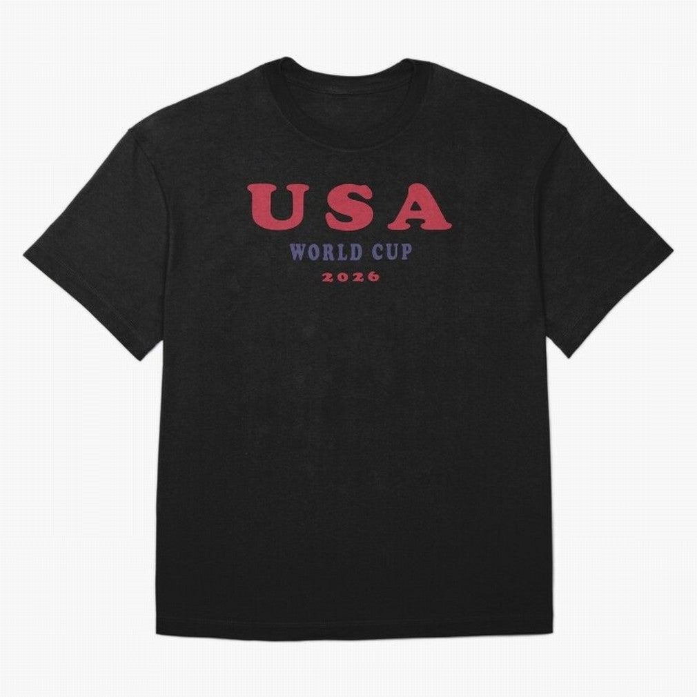 USA World Cup 2026 Soccer Fan Shirt | American Flag Football Retro Patriotic Design Classic T-Shirt Celebrate the Road through FIFA World Cup 2026 USA Canada Mexico Capturing CR7 and Messi, Argentina and Brazil Energy, Football History, Final Match