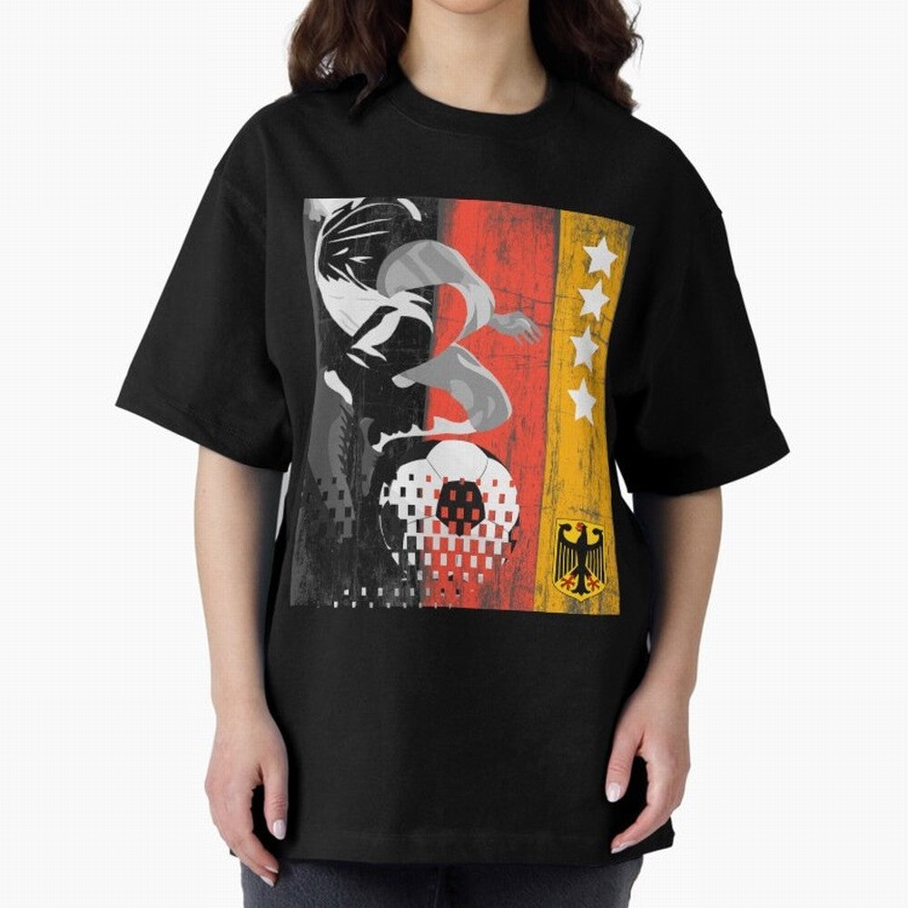 Fan Design Germany 2026 Classic T-Shirt Feel Match Day Hype around FIFA World Cup 2026 USA Canada Mexico, Messi, Argentina, France and Brazil, Football Festival Excitement, Trophy Ambitions, Country Rivalries and Star Player Buzz; Great for Watch