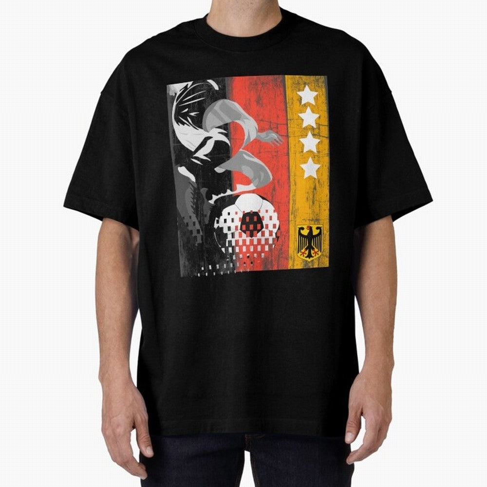 Fan Design Germany 2026 Classic T-Shirt Feel Match Day Hype around FIFA World Cup 2026 USA Canada Mexico, Messi, Argentina, France and Brazil, Football Festival Excitement, Trophy Ambitions, Country Rivalries and Star Player Buzz; Great for Watch