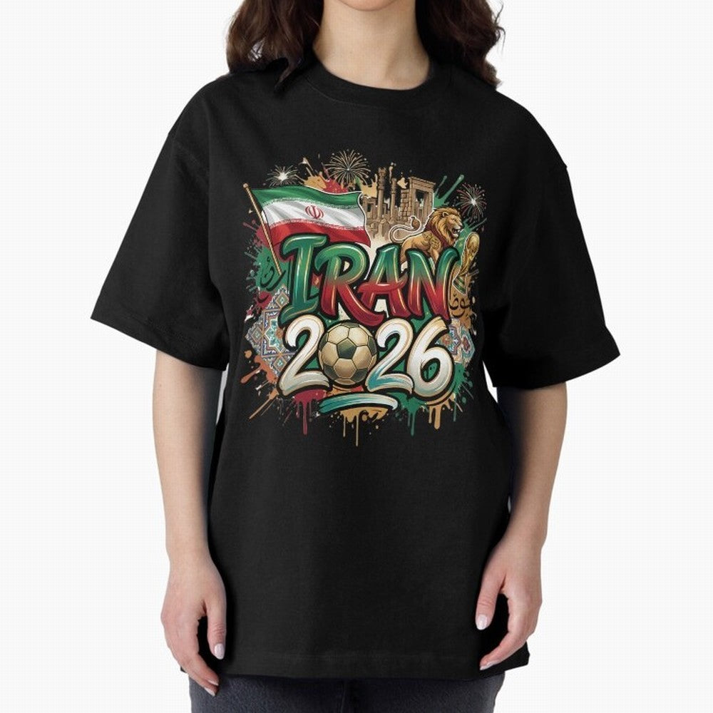Iran World Cup 2026 Football Legacy Classic T-Shirt Mark FIFA World Cup 2026 Group Stage Spirit, Featuring England, Mbappe, Football Passion, Legendary Performances, Festival Vibes and Supporter Community; Great for Supporters Who Love Legendary